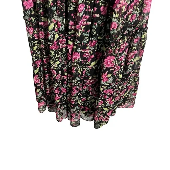 MISA LOS ANGELES Blogger Favorite Hollen Sleeveless Split Neck Tiered Maxi Dress - Picture 7 of 11